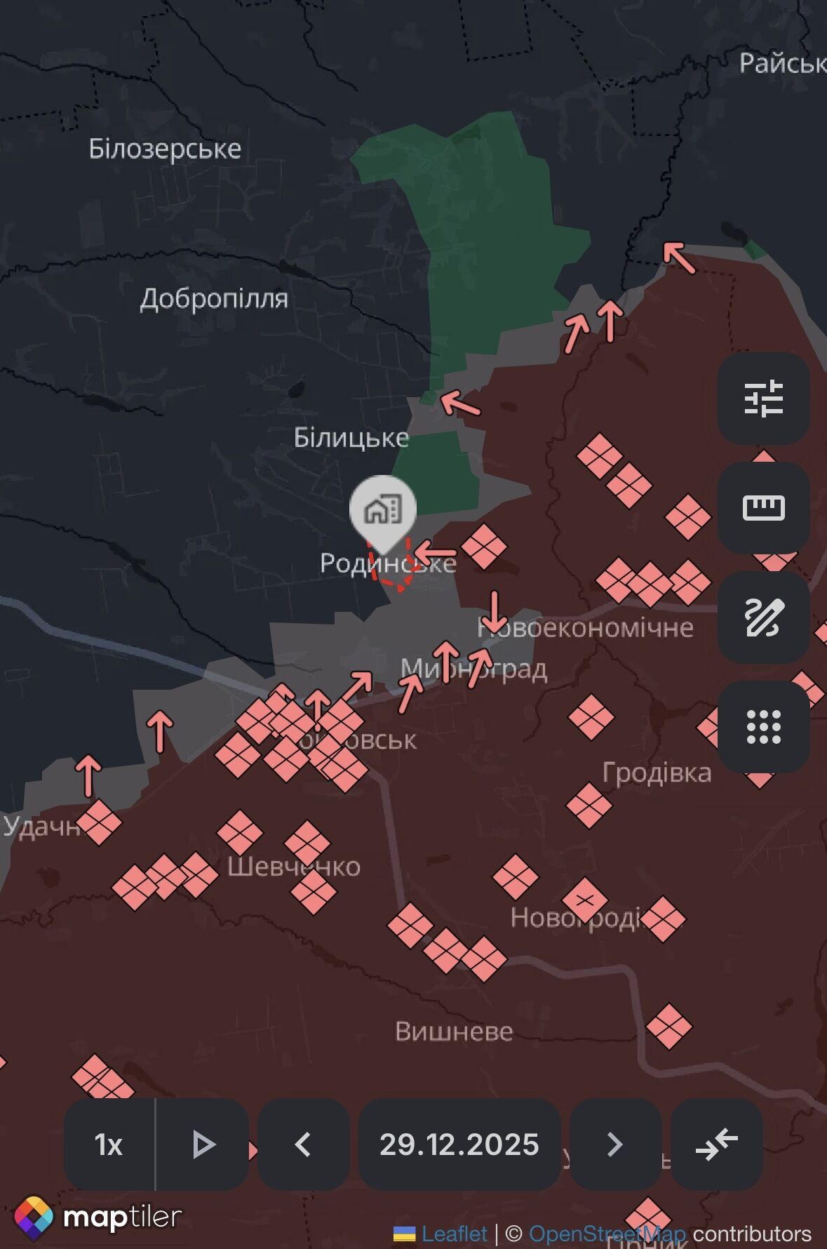 "Росія використовує брехню як зброю": українські військові спростували заяву ворога про окупацію Родинського на Донеччині
