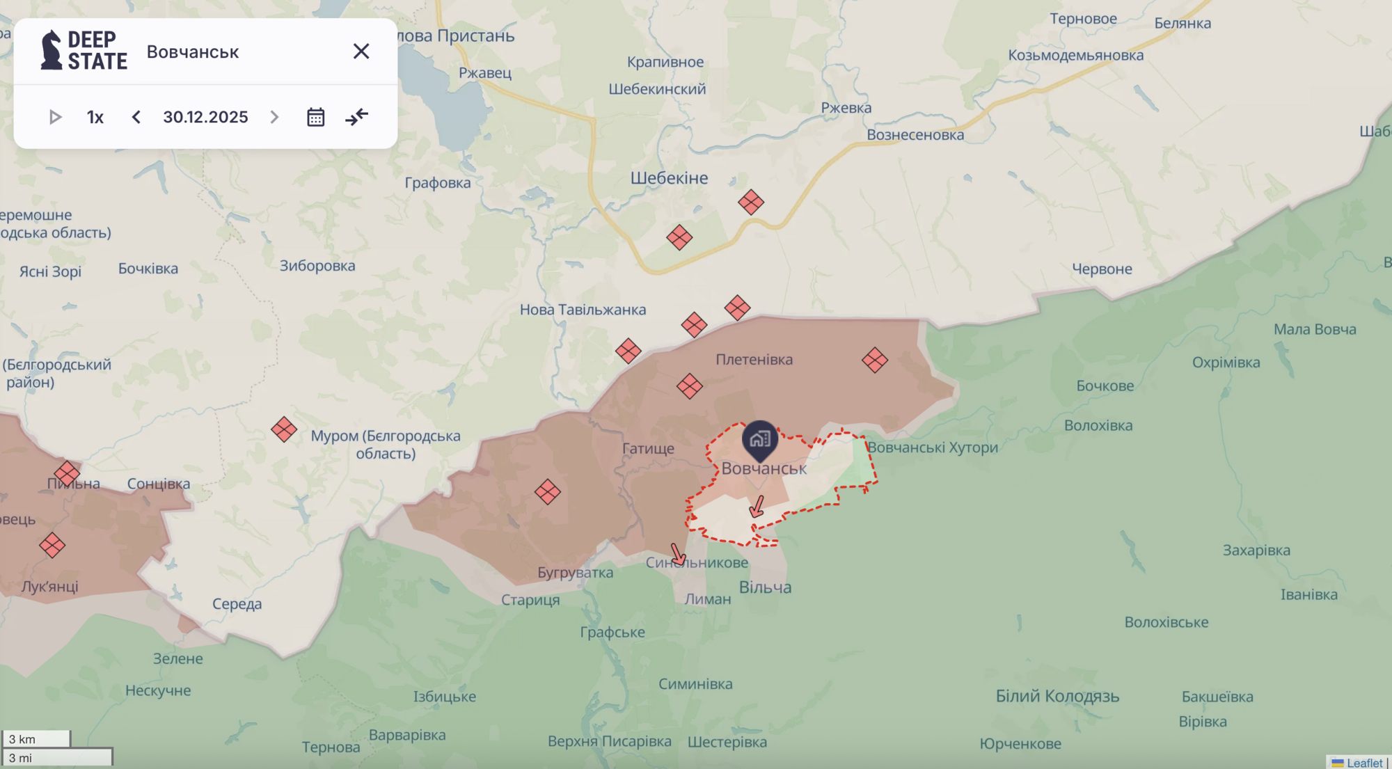 Окупанти намагаються обійти Вовчанськ, щоб розширити зону контролю – ЗСУ
