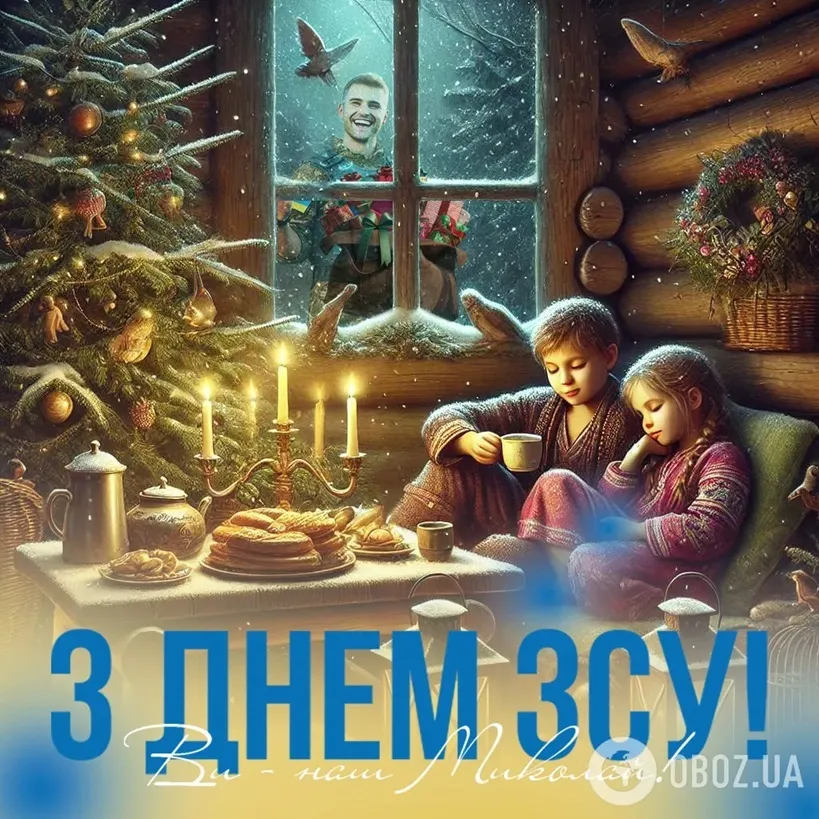 С Днем Вооруженных сил Украины: поздравления для папы, мужа, брата, сына
