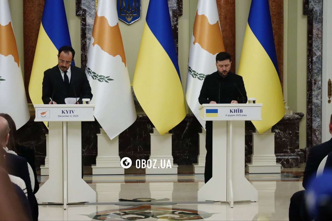 Президент Кипра Никос Христодулидис прибыл в Киев. Фото