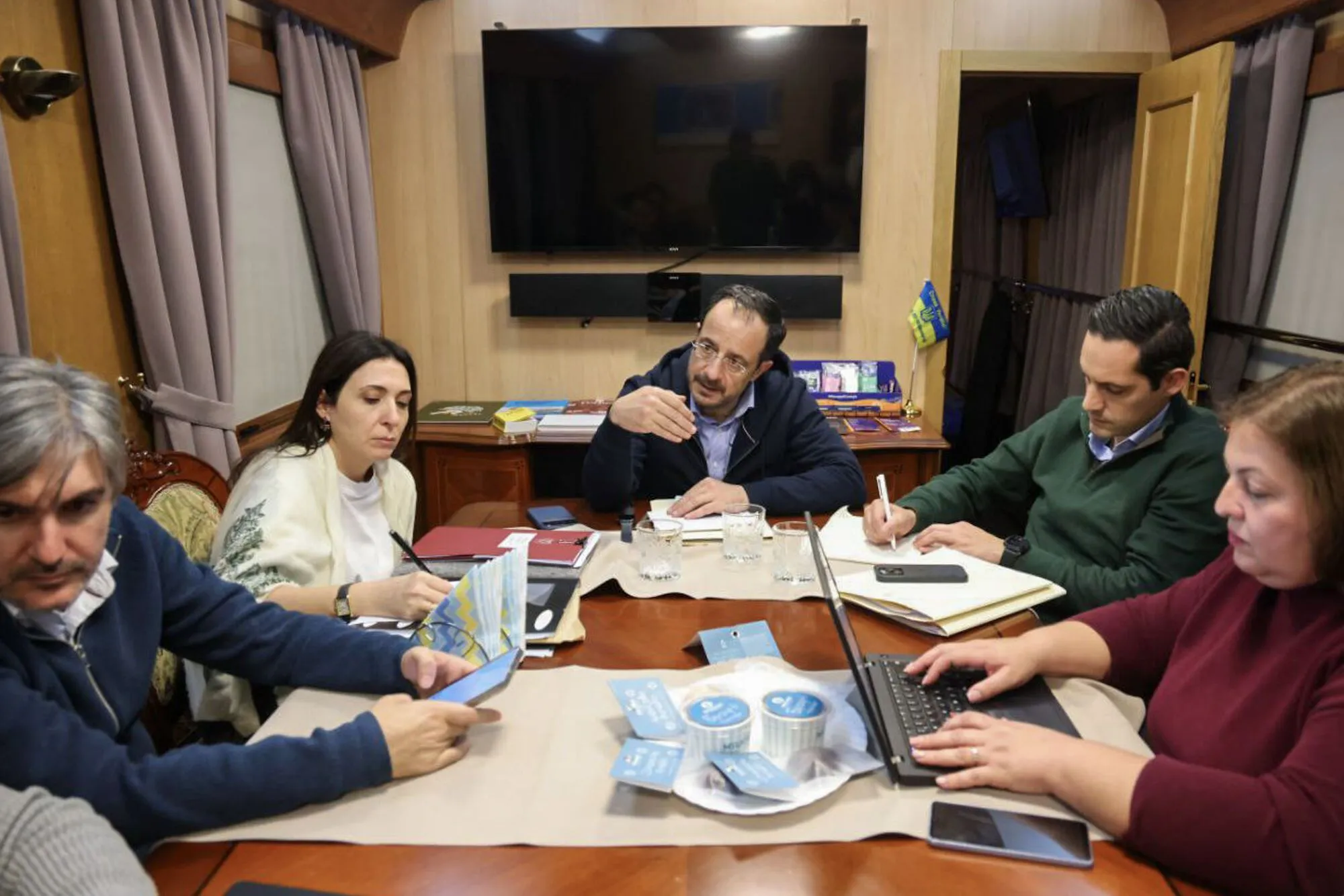 Президент Кипра Никос Христодулидис прибыл в Киев. Фото