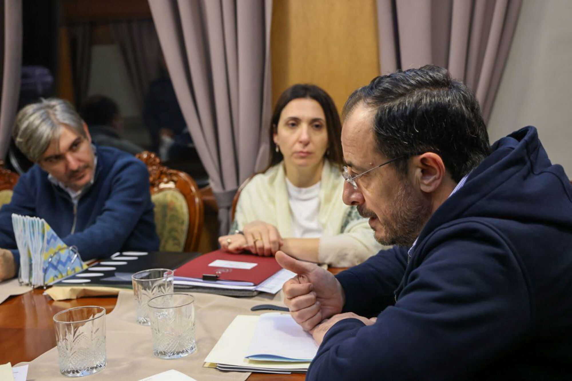 Президент Кипра Никос Христодулидис прибыл в Киев. Фото