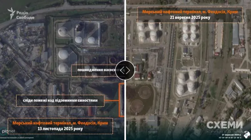 Под прицелом десятки объектов: спутниковые фото показали масштаб осенних ударов ВСУ по стратегическим объектам России