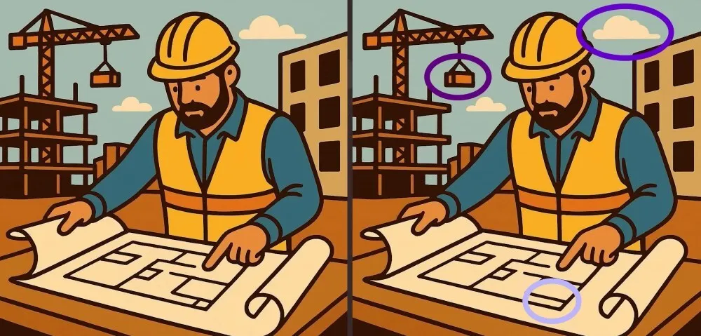 Найдите все отличия за 19 секунд: головоломка