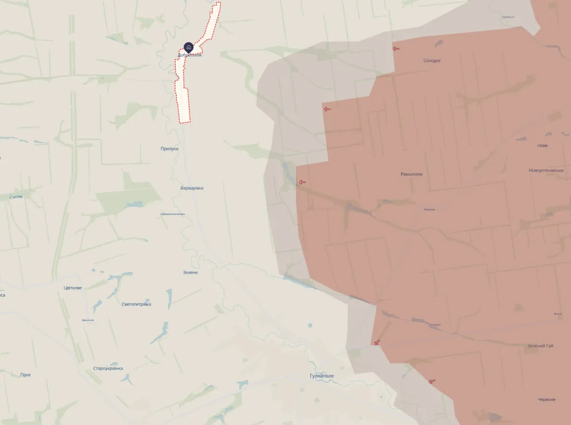 В Генштабе опровергли фейки о контроле врага над Добропольем возле Гуляйполя: какая ситуация на самом деле. Карта