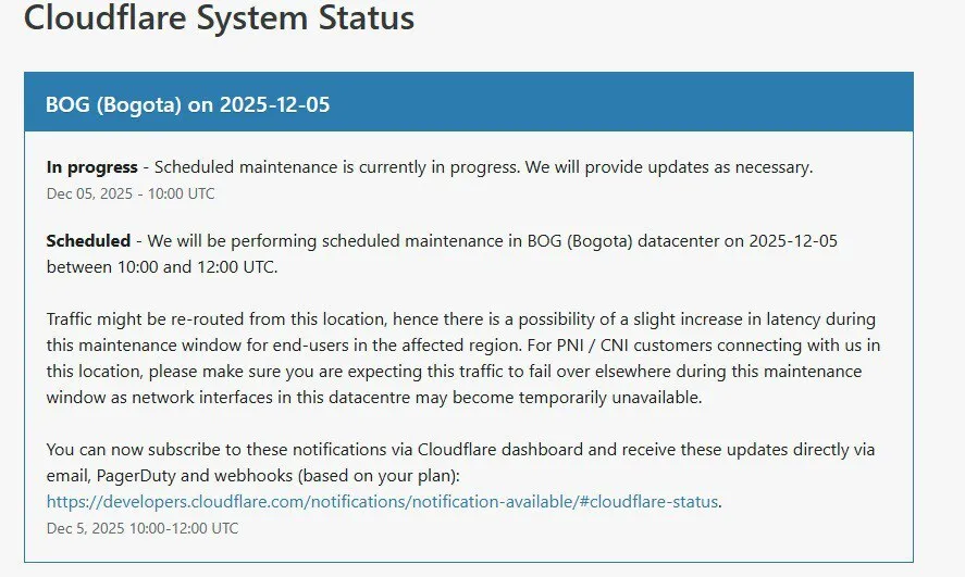 В работе Cloudflare снова произошел сбой: почему ряд сайтов не работают