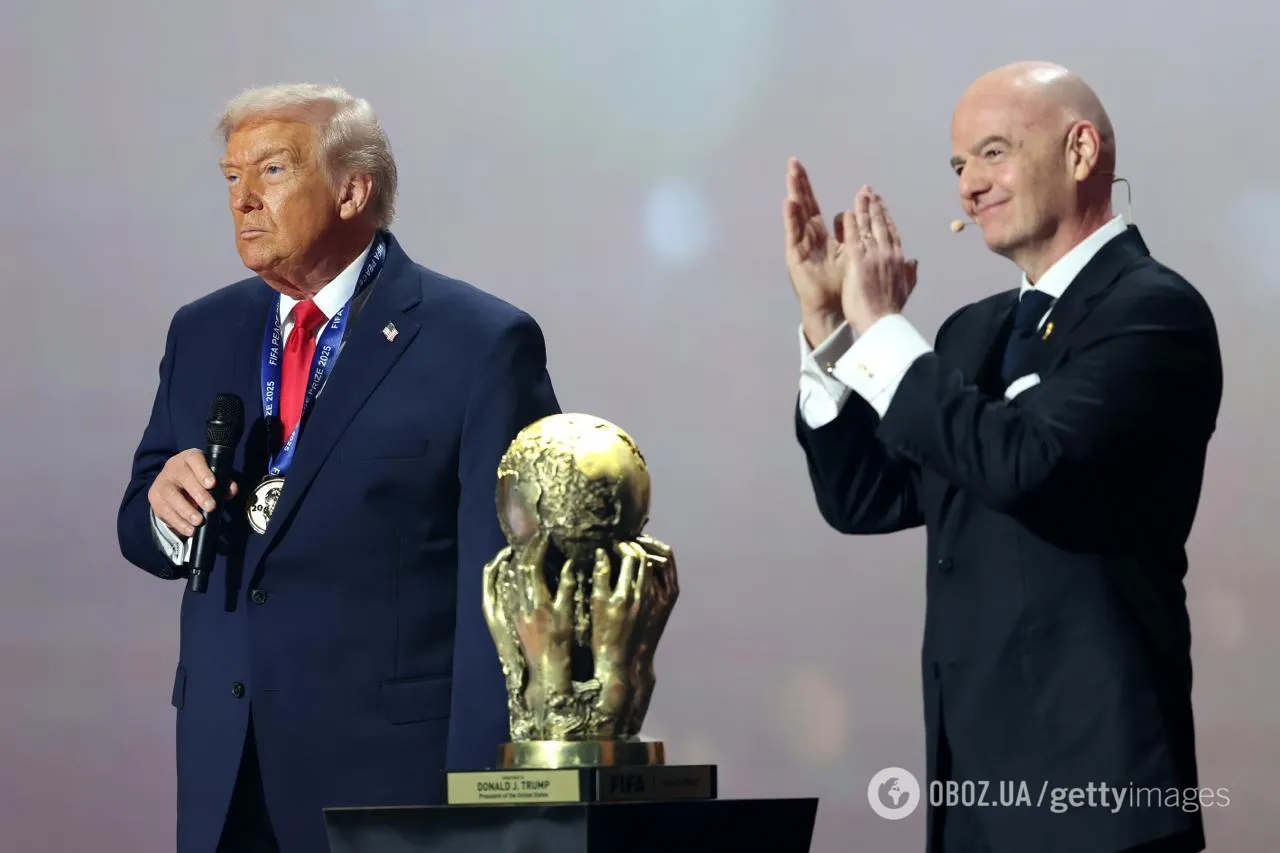 Трамп получил первую в истории премию мира от FIFA: что это за приз. Фото и видео