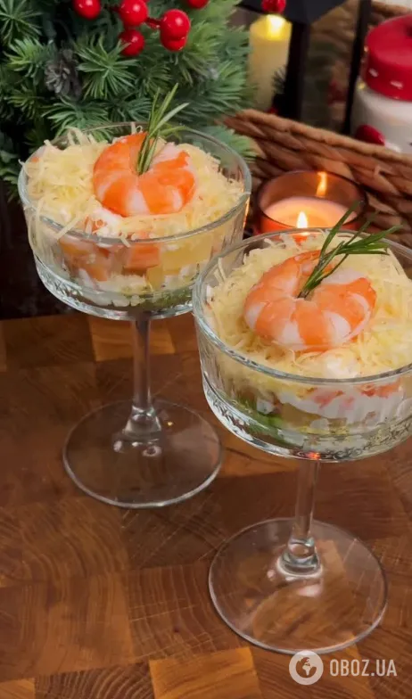 Новогодний салат "Анастасия": рецепт изысканного блюда, которое понравится всем