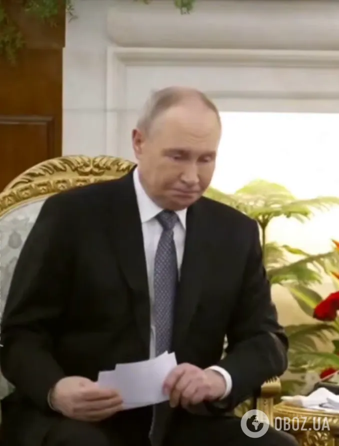 Путін дивно відреагував на слова Моді про мир: міміка "викрила" диктатора. Відео