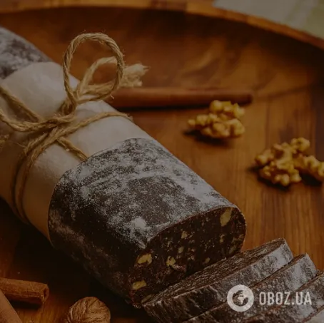 Культова шоколадна ковбаса для дітей на свята: як приготувати смачний десерт