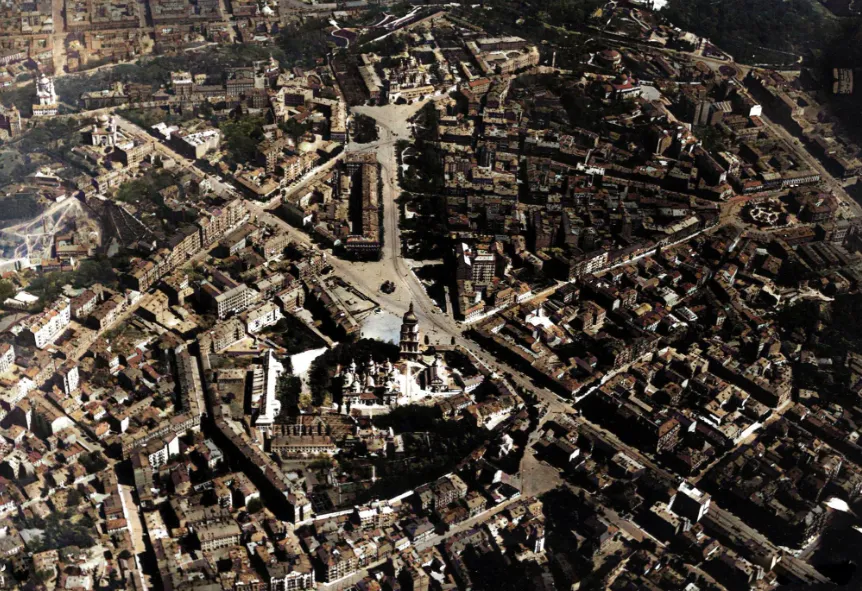 Киев с высоты птичьего полета: исторические фото 1918 года