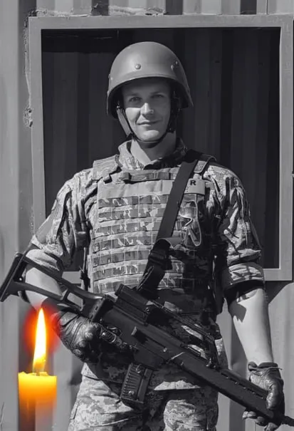 Без отца остался сын: стало известно о гибели военного из Киевской области Максима Шиянова. Фото