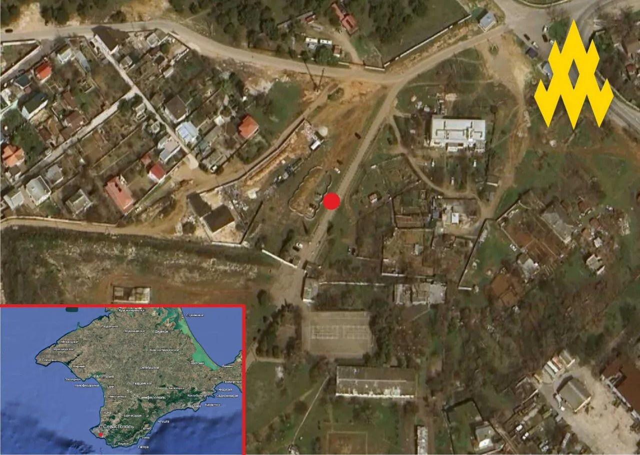 Українські партизани розвідали територію зенітно-ракетного полку окупантів у Севастополі. Фото і карта