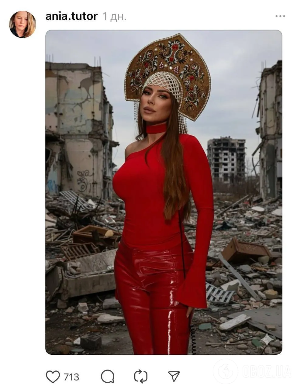 Кокошник, донати на ЗСУ та роман з Фальосою: Ані Лорак знову стала посміховиськом у мережі