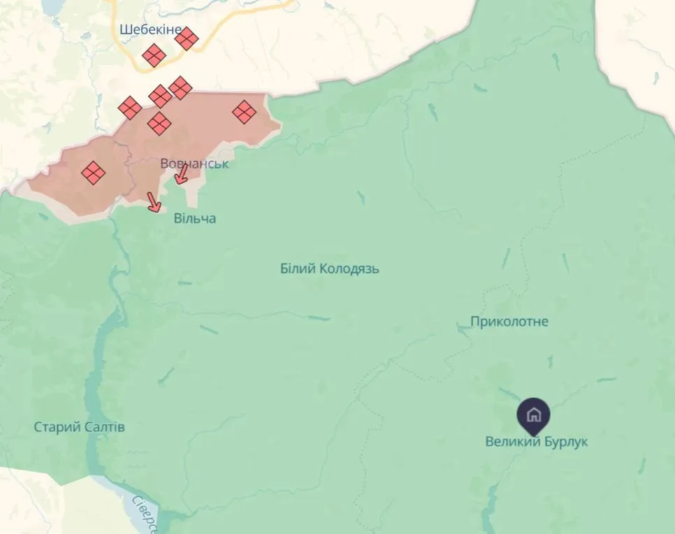 Окружен ли Купянск: в ВСУ прояснили ситуацию. Карта