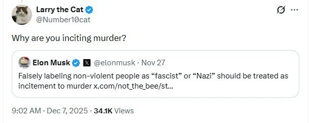 "Так ты поддерживал ЕС?" Маска высмеяли в сети после публикации свастики и припомнили его "римский салют"