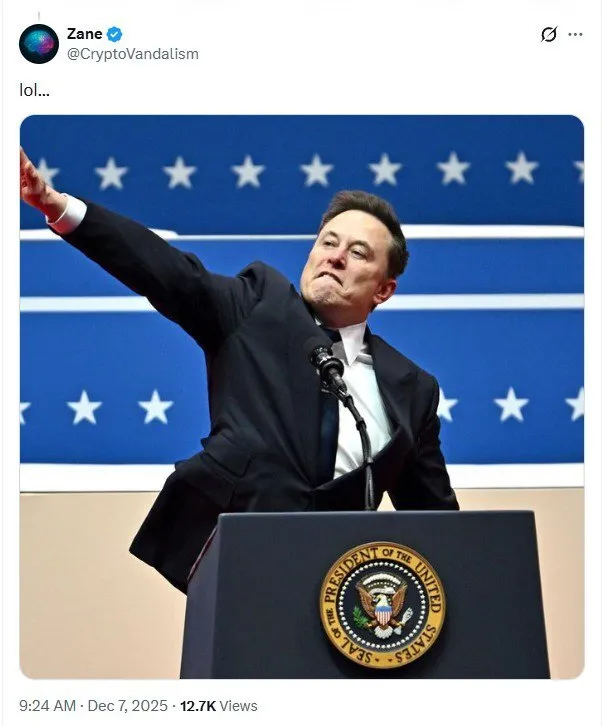 "Так ты поддерживал ЕС?" Маска высмеяли в сети после публикации свастики и припомнили его "римский салют"