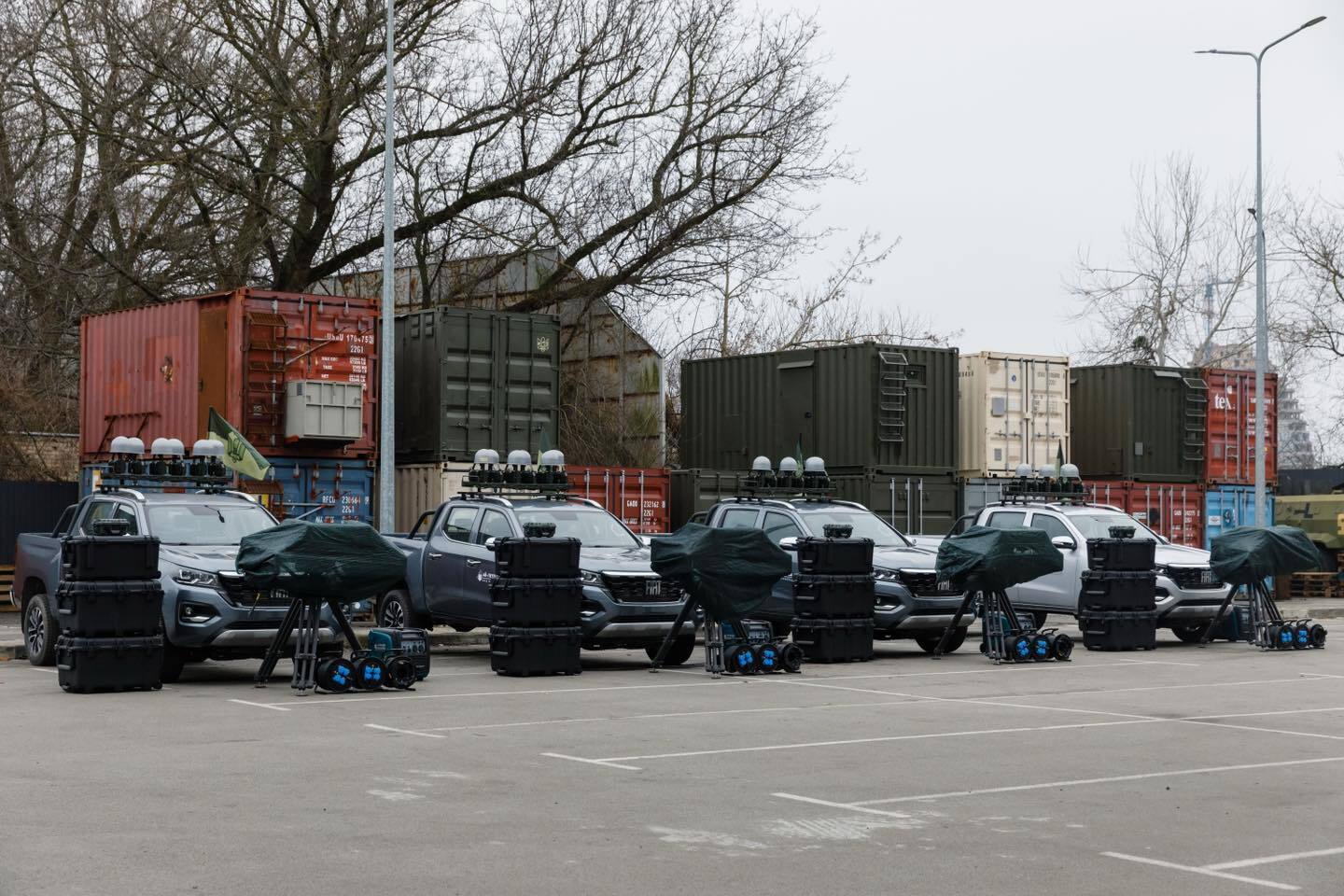 Українські військові отримали ще чотири комплекси "Ай-Петрі" від Порошенка. Фото