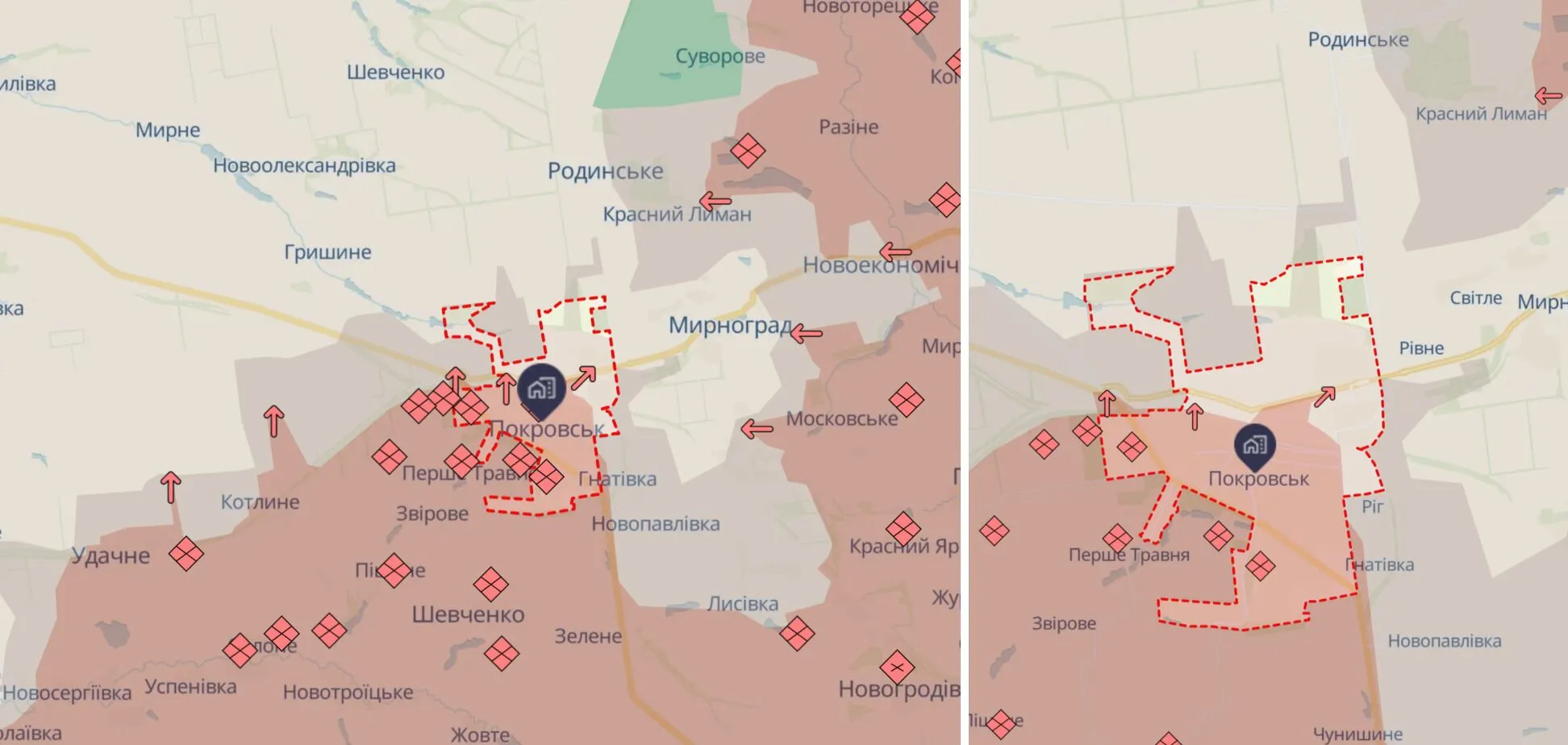 Окупанти залучили оперативний резерв для захоплення Покровська і Мирнограда: військовий розповів про ситуацію. Карта