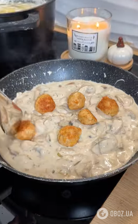 Соковиті м'ясні мітболи у грибному соусі: ідеально підійдуть до будь-якого гарніру