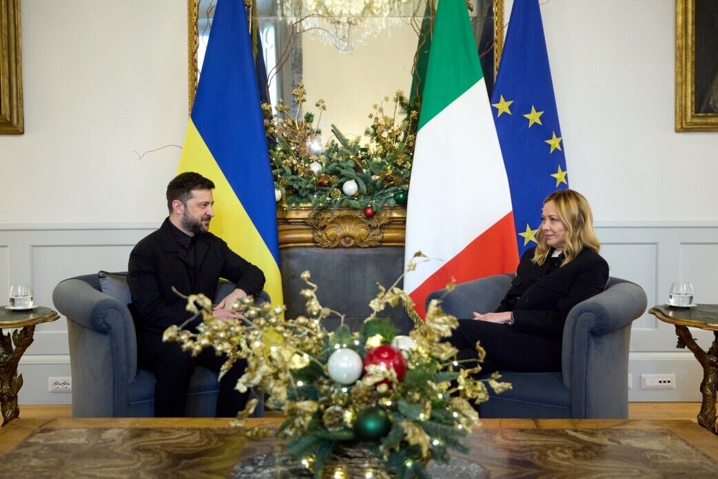 "Это имеет значение для Украины": Зеленский обсудил с Мелони дальнейшую итальянскую поддержку. Фото