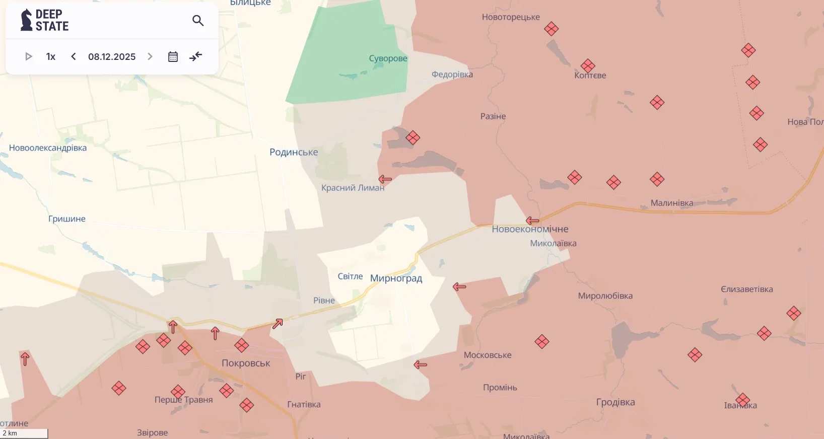 Враг пытается просачиваться в северную часть Покровска, пользуясь туманом: военные рассказали о ситуации