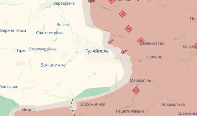 "Тривають інтенсивні бойові дії": в ЗСУ повідомили про спробу армії РФ оточити Гуляйполе