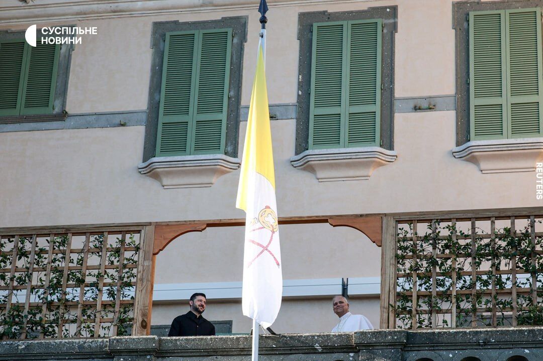 Зеленський у Римі зустрівся з Левом XIV: говорили про припинення війни і  повернення викрадених Росією українських дітей. Фото