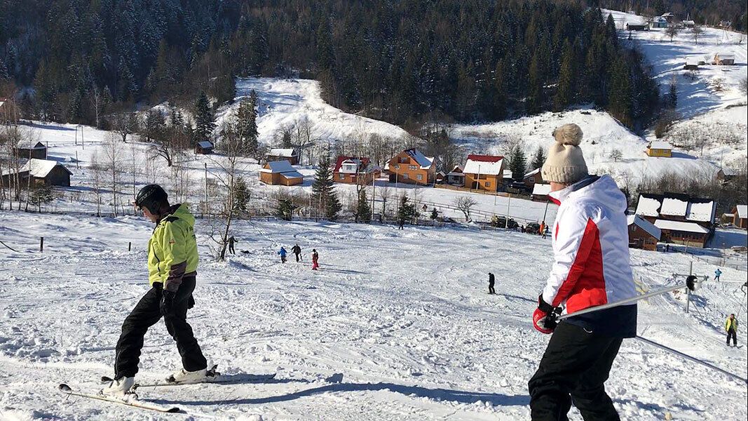 Лижний відпочинок в Яремче