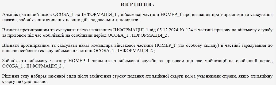 На Ривненщине мобилизовали мужчину, который имел бронирование: что решил суд