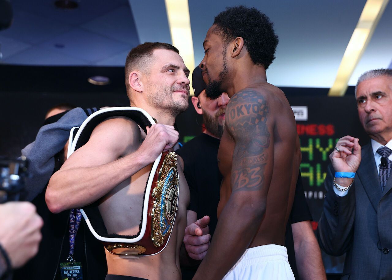 Украинскому чемпиону угрожали из-за банан: скандала вокруг защиты Беринчика в США, разборки на взвешивании и нокаут за один раунд