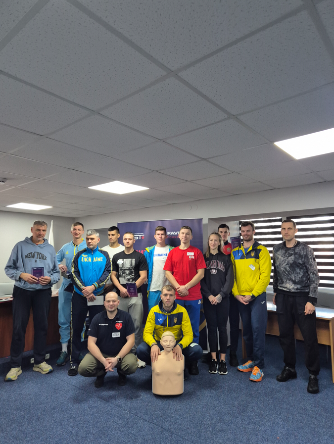 Новый проект от FAST и Favbet Foundation научит украинских спортсменов спасать жизнь