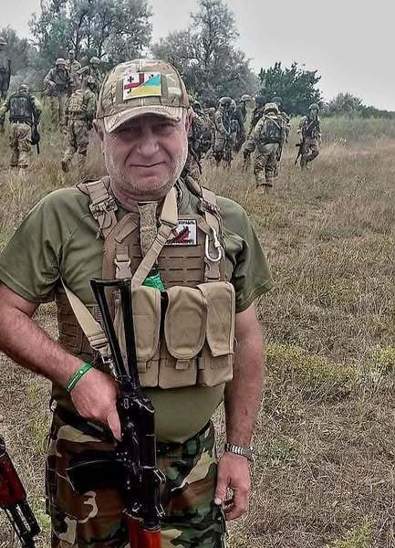 Грузинский доброволец Леван Паркая погиб на войне в Украине Фото