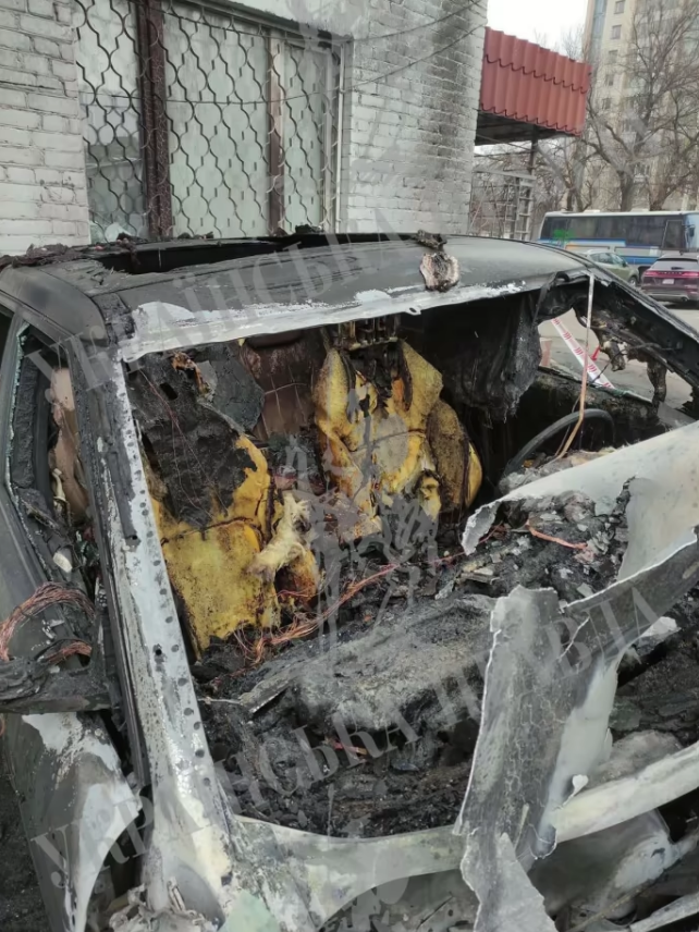 В Киеве сожгли авто журналистки Крюковой: что известно