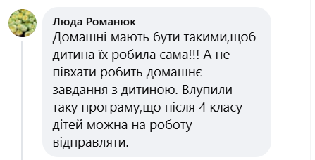 "Після четвертого класу дітей можна на роботу відправляти": у мережі виникла дискусія через домашні завдання в школах