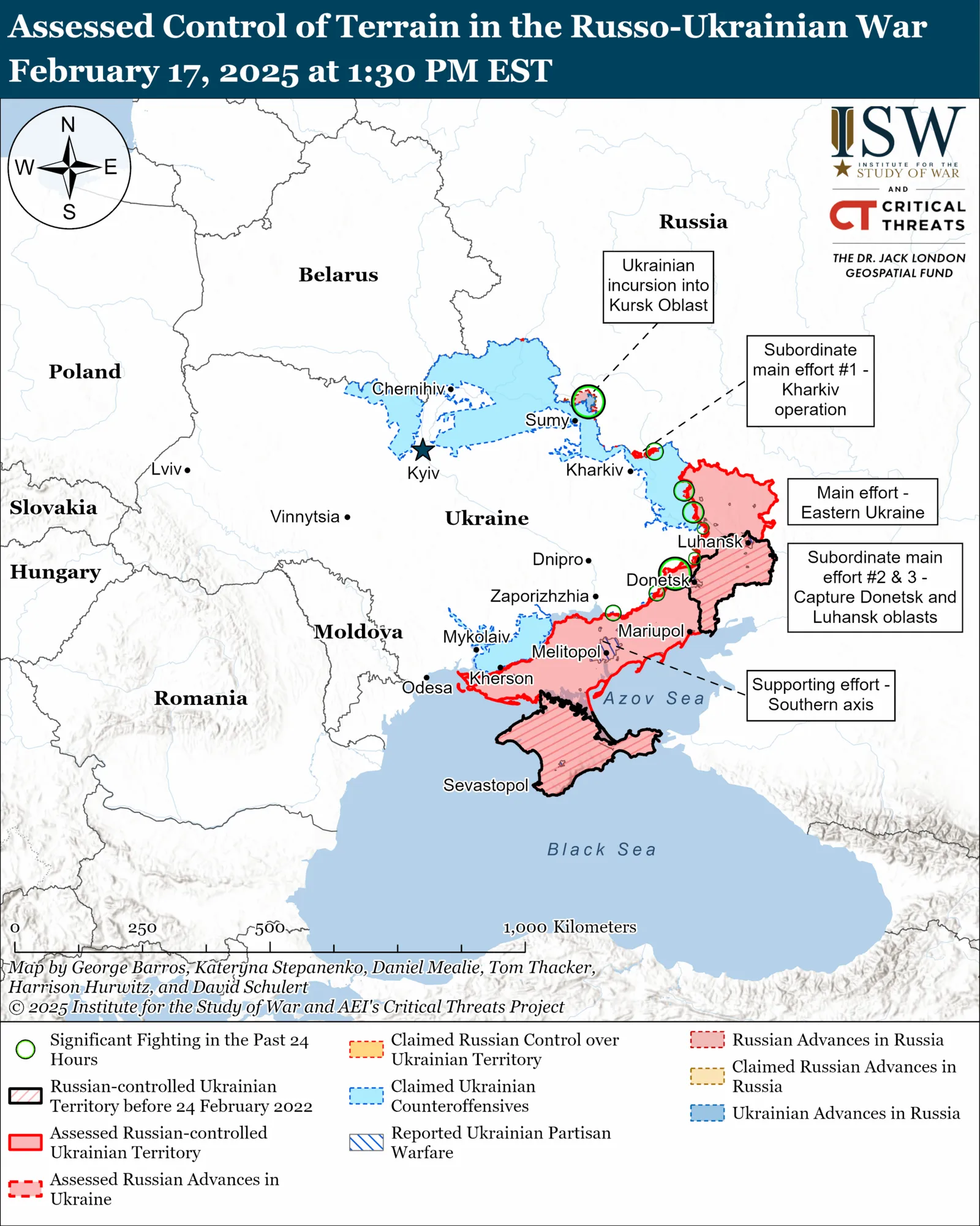 Росія "замахнулася" на нові території в Україні: в ISW пояснили, що стоїть за вимогами Кремля