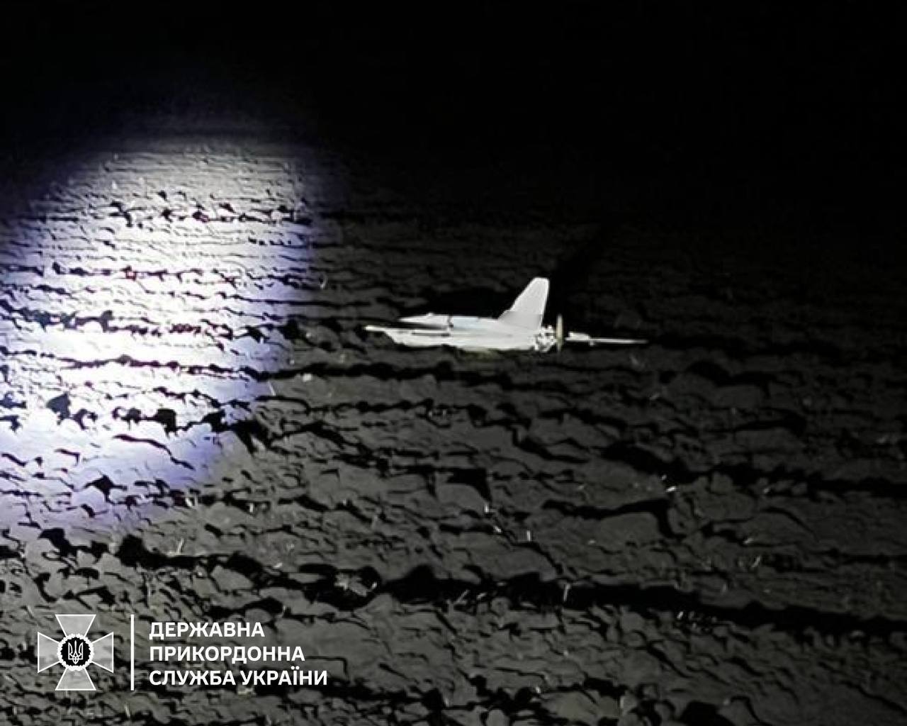 На Сумщині прикордонники збили ворожу "Герберу": фото