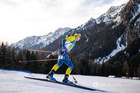Украина осталась без медалей чемпионата Европы по биатлону, уйдя на 2 штрафных круга после последней стрельбы в эстафете