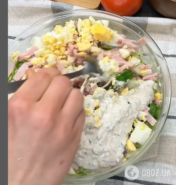 Приготовление салата