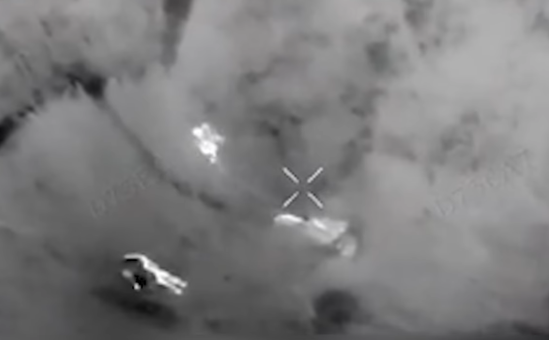 Украинские БПЛА атаковали окупантов в Херсонской области