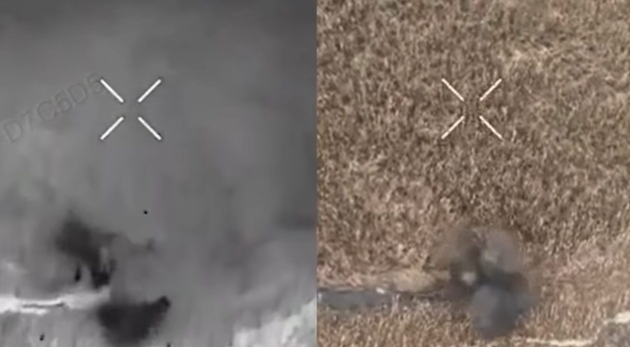 Украинские БПЛА атаковали окупантов в Херсонской области