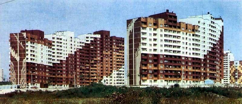 В сети показали, как выглядела Троещина в Киеве в первые годы застройки. Фото 1980-х годов