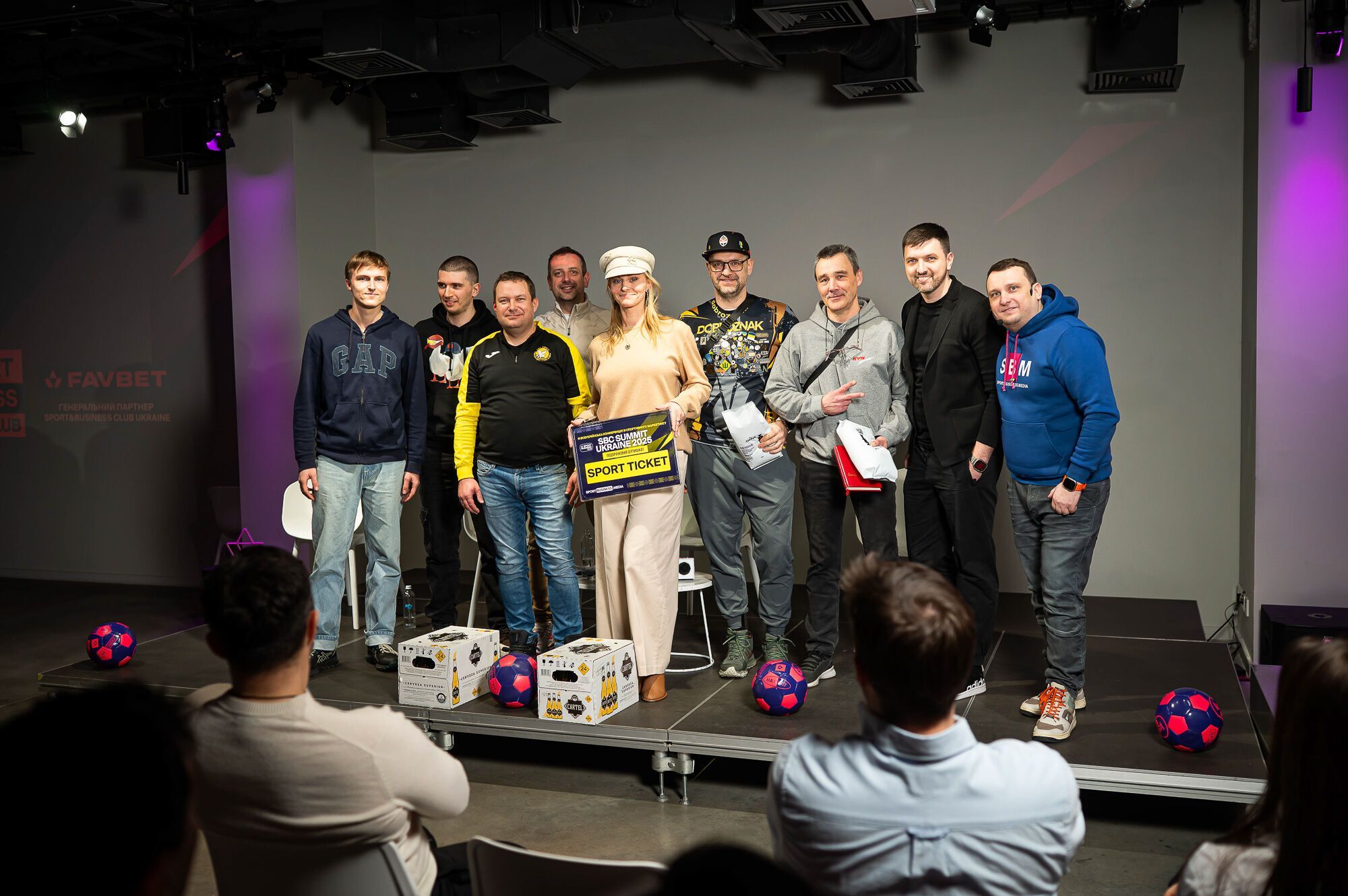 Favbet підтримав перший спільний захід Sport&Business Club та Win win club