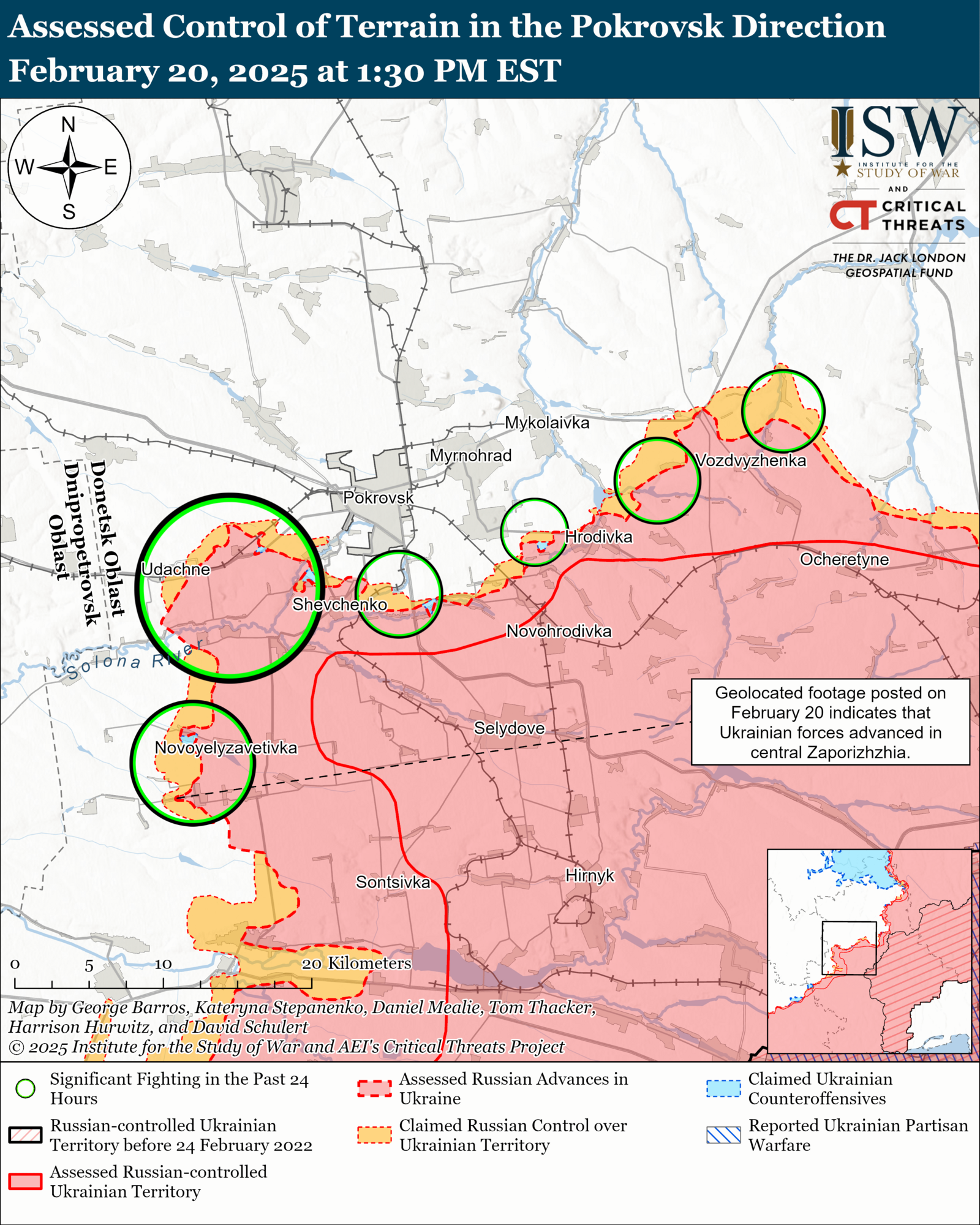 Украинские войска имеют успехи под Покровском: в ISW оценили ситуацию на фронте. Карта