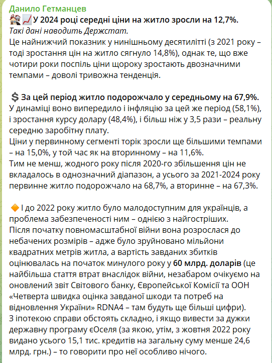 Після початку повномасштабної війни проблема недоступності житла загострилась