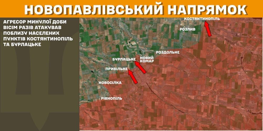 Армия России пытается атаковать на всех направлениях: что происходит на фронте. Карта