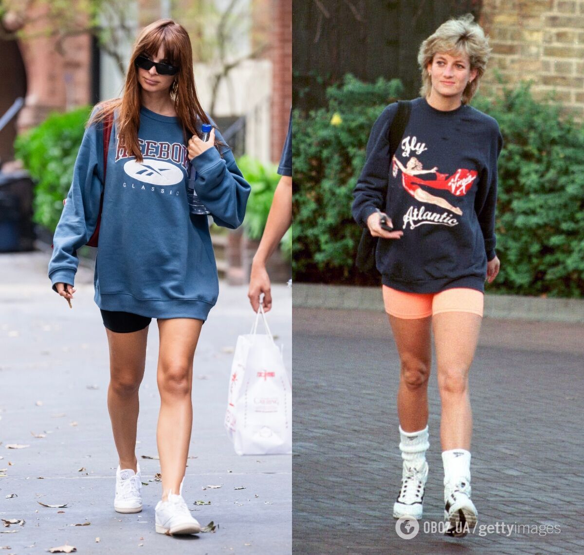 5 звезд, которые скопировали культовые образы принцессы Дианы: от "платья мести" до джемпера с овцами. Фото