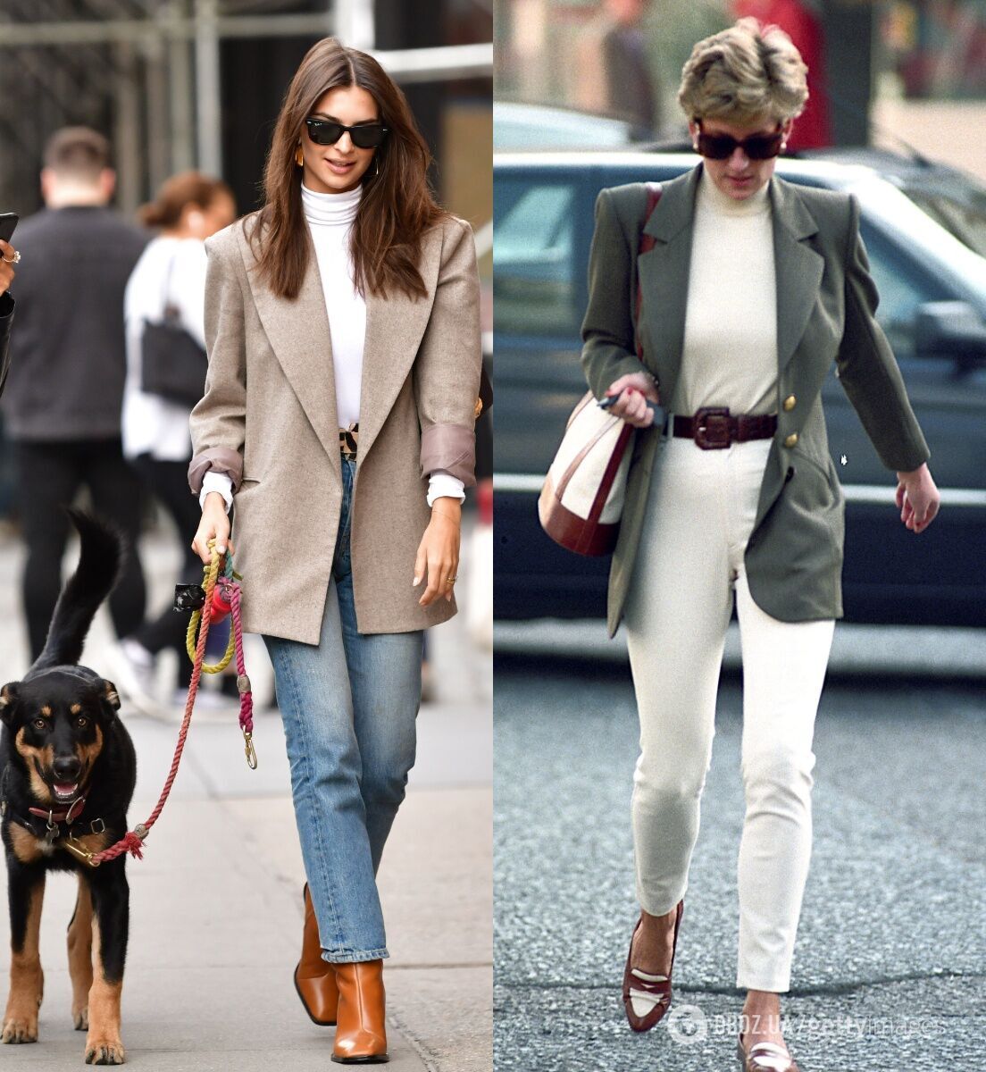 5 звезд, которые скопировали культовые образы принцессы Дианы: от "платья мести" до джемпера с овцами. Фото