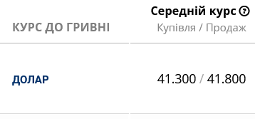 Який курс долара в українських банках
