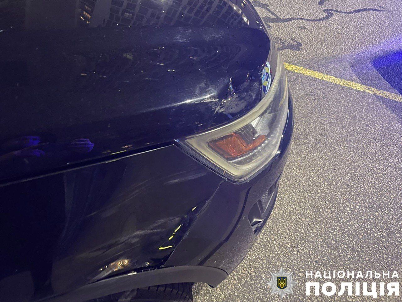 У Києві позашляховик на пішохідному переході збив жінку. Подробиці ДТП та фото